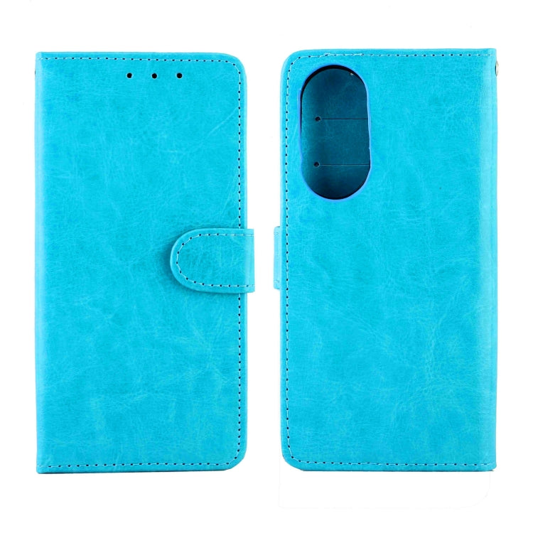 For Honor 50 Crazy Horse Texture Leather Horizontal Flip Protective Case with Holder & Card Slots & Wallet & Photo Frame