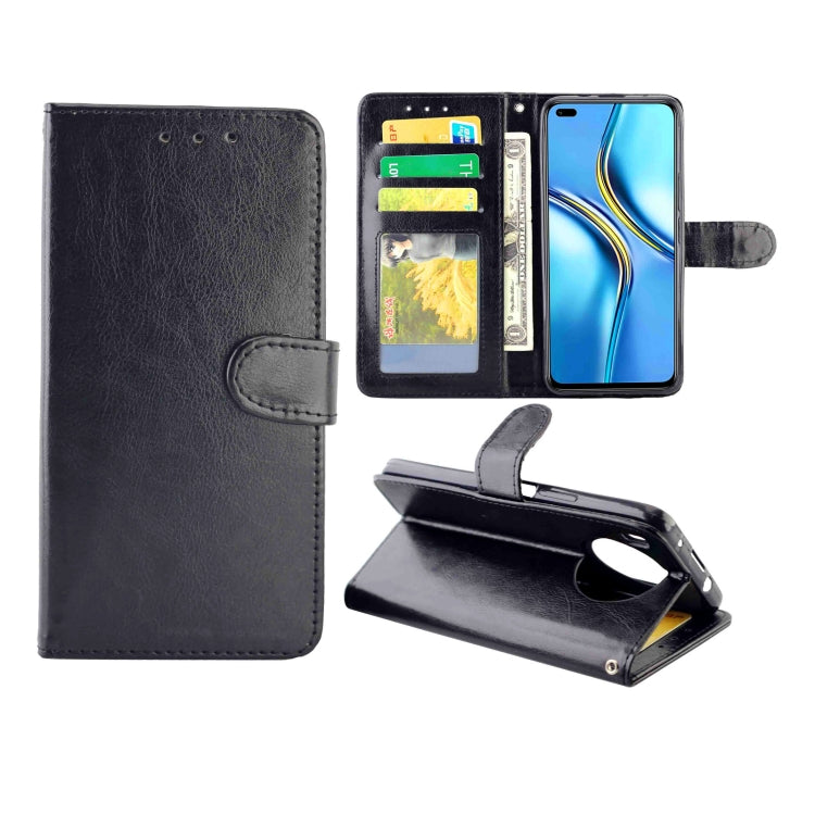 For Huawei Nova8i / Honor X20 Crazy Horse Texture Leather Horizontal Flip Protective Case with Holder & Card Slots & Wallet & Photo Frame