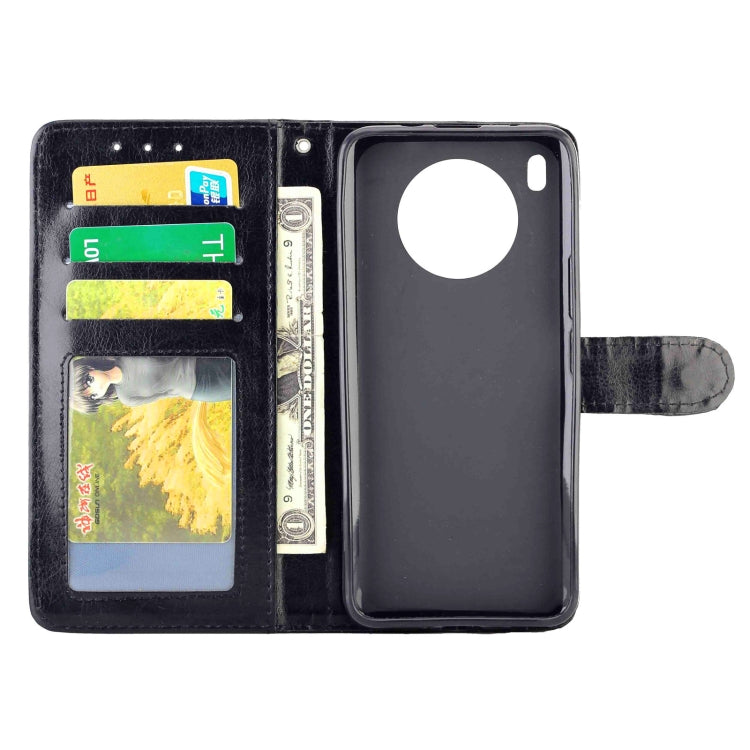 For Huawei Nova8i / Honor X20 Crazy Horse Texture Leather Horizontal Flip Protective Case with Holder & Card Slots & Wallet & Photo Frame
