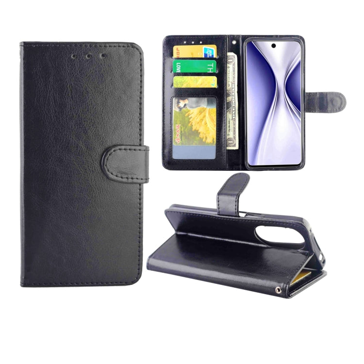 For Honor X20 SE Crazy Horse Texture Leather Horizontal Flip Protective Case with Holder & Card Slots & Wallet & Photo Frame