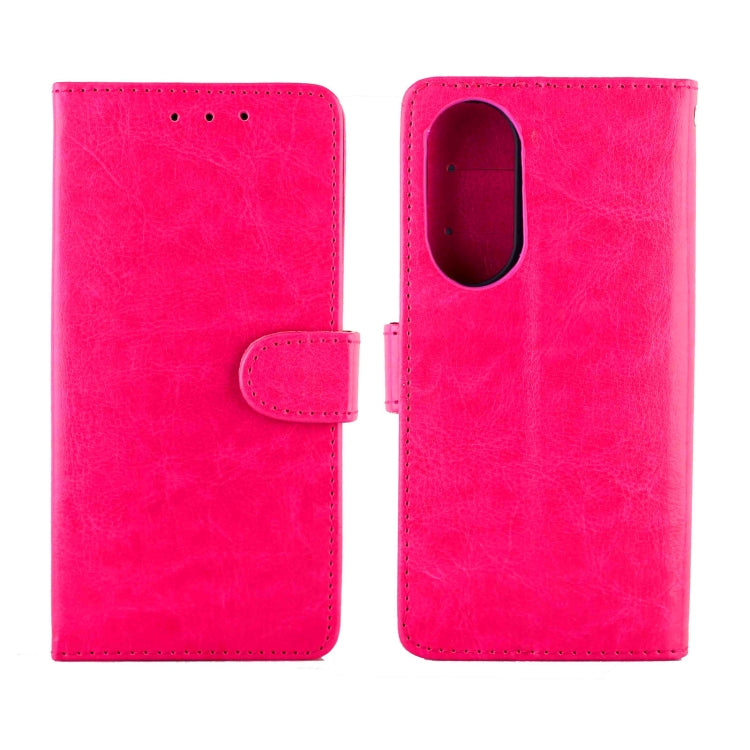 For Honor X20 SE Crazy Horse Texture Leather Horizontal Flip Protective Case with Holder & Card Slots & Wallet & Photo Frame