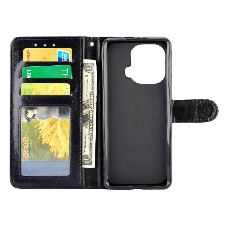 For Xiaomi Mi 11 Pro Crazy Horse Texture Leather Horizontal Flip Protective Case with Holder & Card Slots & Wallet & Photo Frame