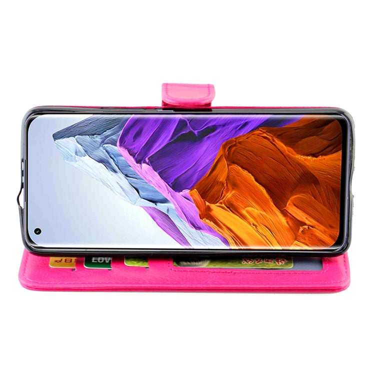 For Xiaomi Mi 11 Pro Crazy Horse Texture Leather Horizontal Flip Protective Case with Holder & Card Slots & Wallet & Photo Frame