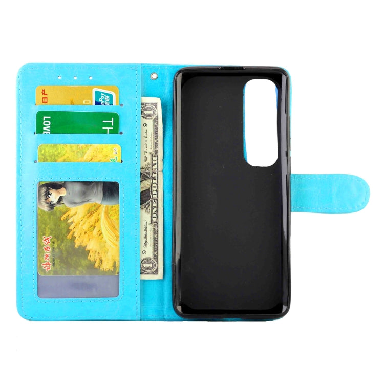 For Xiaomi Mi 10S Crazy Horse Texture Flip Leather Case