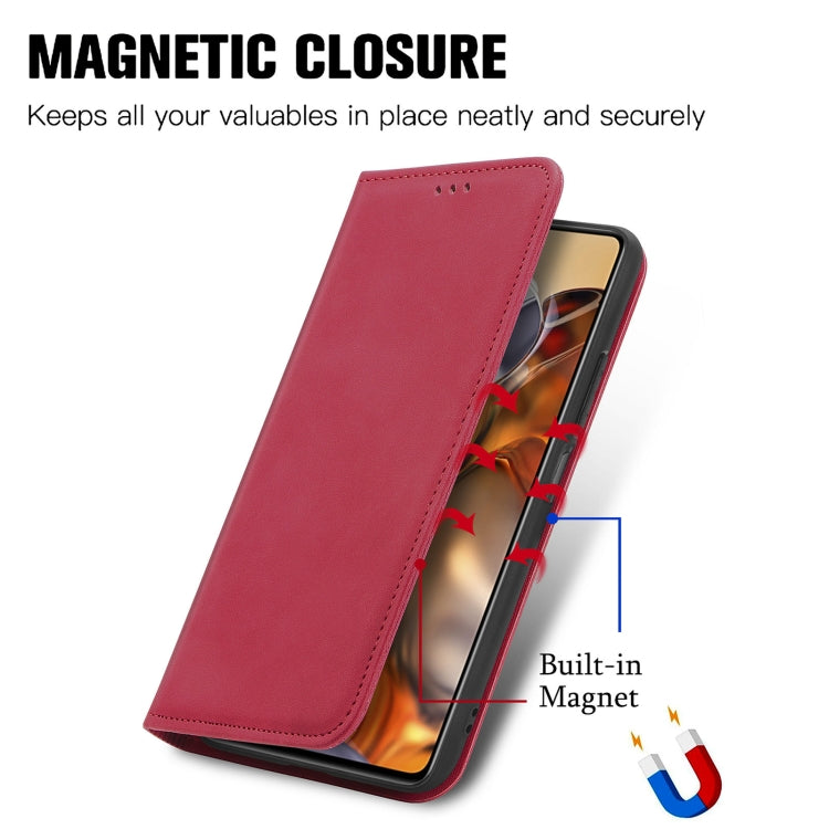 For Xiaomi Mi 11T / 11T Pro Retro Skin Feel Magnetic Horizontal Flip Leather Case with Holder & Card Slots & Wallet & Photo Frame