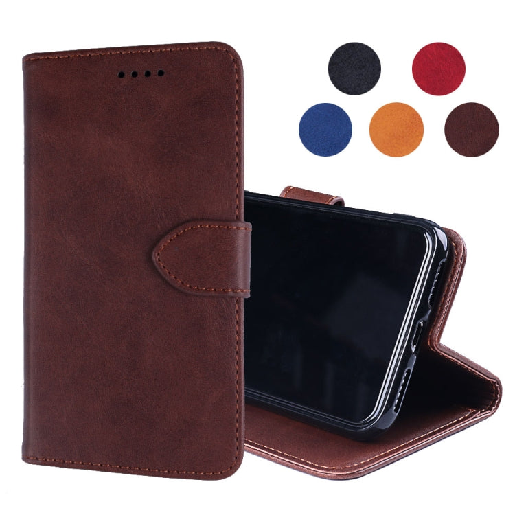 Calf Texture Horizontal Flip Leather Case for ASUS ZenFone Max M1 (ZB555KL), with Holder & Card Slots & Wallet