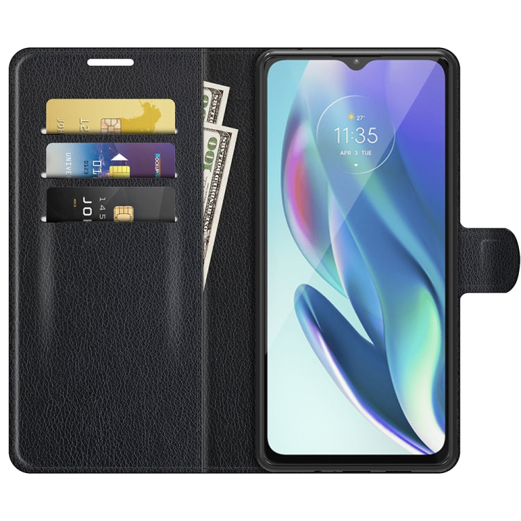 For Motorola Moto G50 5G Litchi Texture Horizontal Flip Protective Case with Holder & Card Slots & Wallet