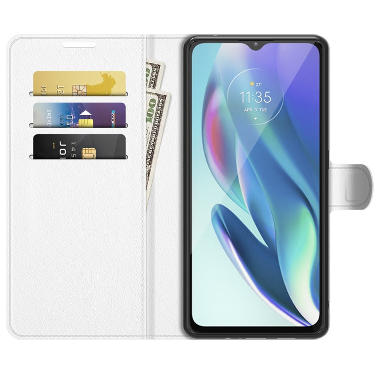 For Motorola Moto G50 5G Litchi Texture Horizontal Flip Protective Case with Holder & Card Slots & Wallet