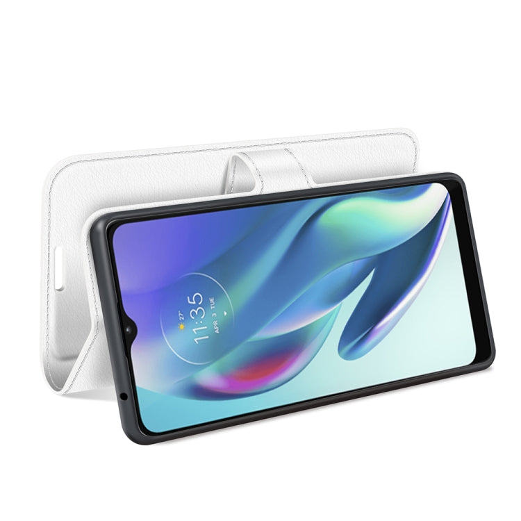 For Motorola Moto G50 5G Litchi Texture Horizontal Flip Protective Case with Holder & Card Slots & Wallet