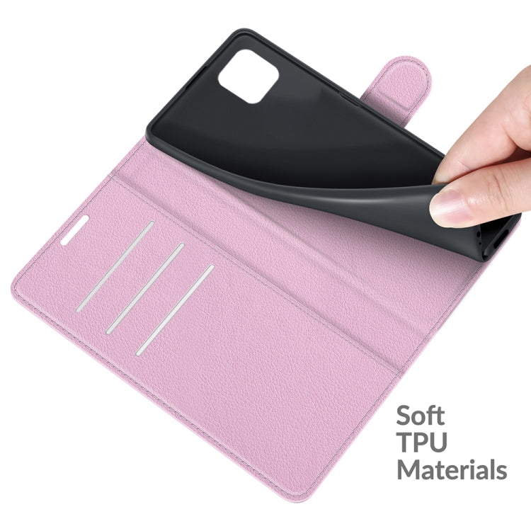 For Motorola Moto G50 5G Litchi Texture Horizontal Flip Protective Case with Holder & Card Slots & Wallet