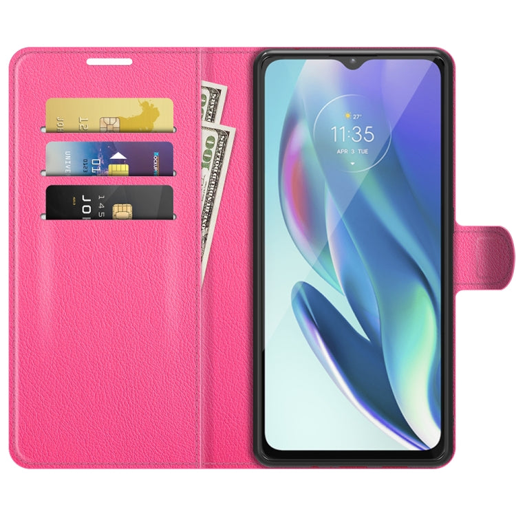 For Motorola Moto G50 5G Litchi Texture Horizontal Flip Protective Case with Holder & Card Slots & Wallet