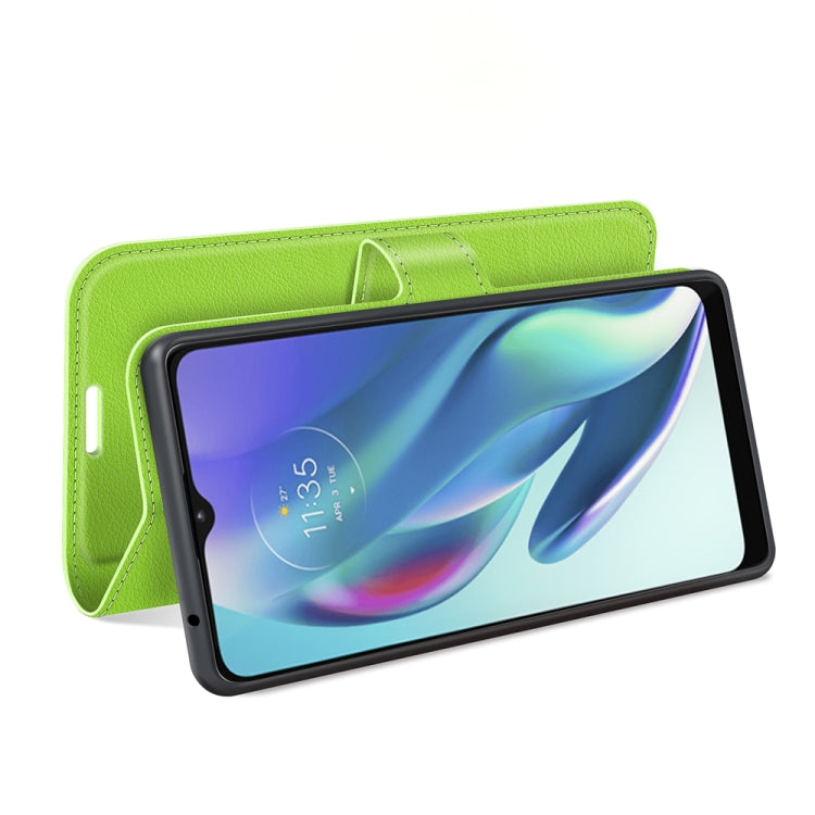 For Motorola Moto G50 5G Litchi Texture Horizontal Flip Protective Case with Holder & Card Slots & Wallet