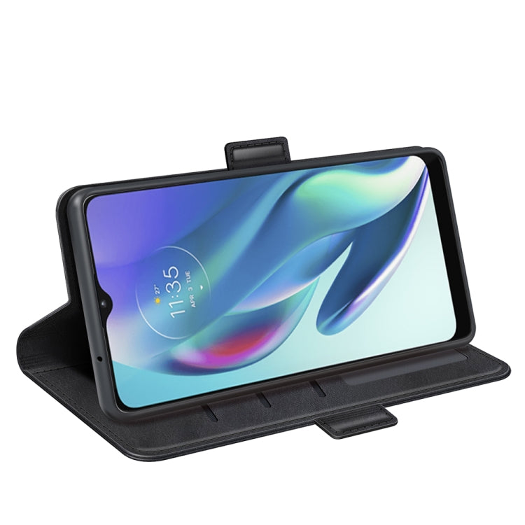 For Motorola Moto G50 5G Dual-side Magnetic Buckle Horizontal Flip Leather Case with Holder & Card Slots & Wallet