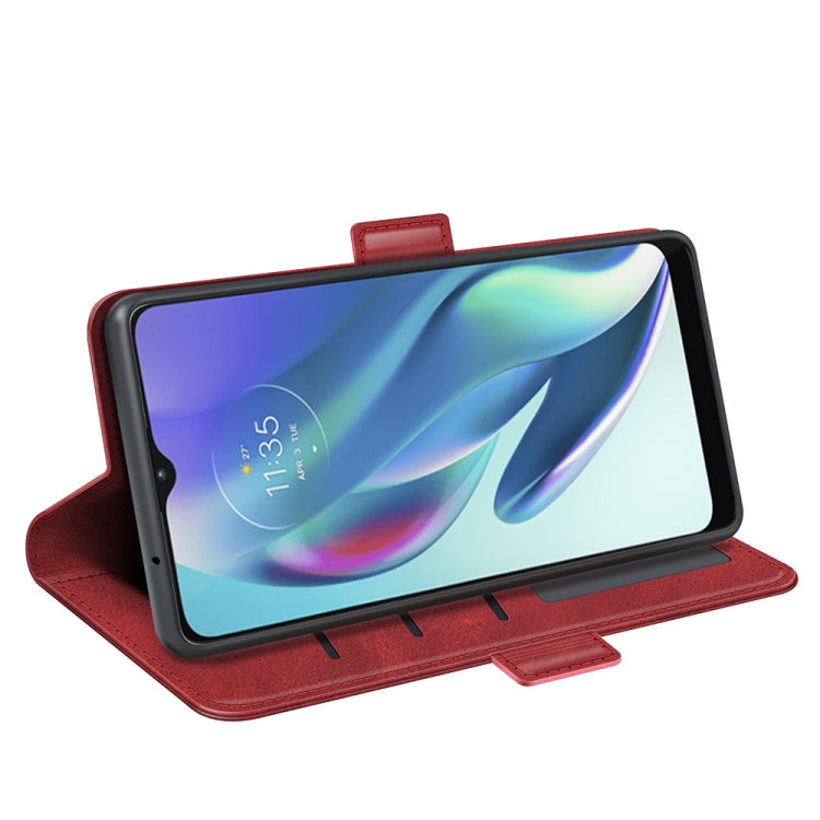 For Motorola Moto G50 5G Dual-side Magnetic Buckle Horizontal Flip Leather Case with Holder & Card Slots & Wallet