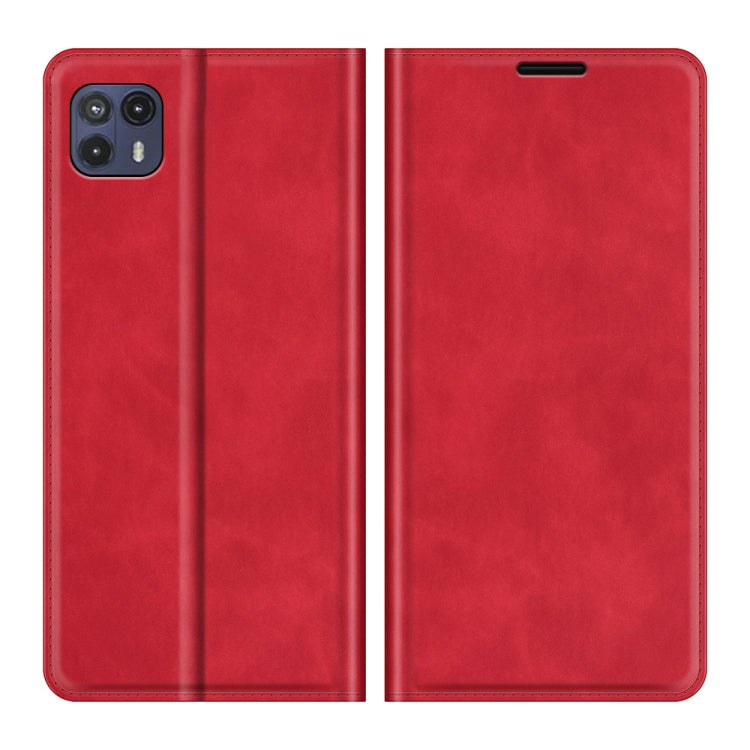 For Motorola Moto G50 5G Retro-skin Business Magnetic Suction Leather Case with Holder & Card Slots & Wallet