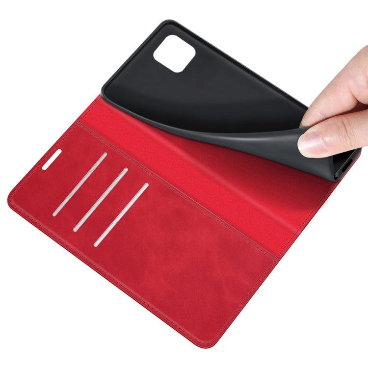 For Motorola Moto G50 5G Retro-skin Business Magnetic Suction Leather Case with Holder & Card Slots & Wallet