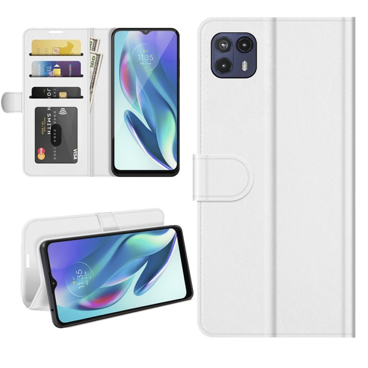 For Motorola Moto G50 5G R64 Texture Single Horizontal Flip Protective Case with Holder & Card Slots & Wallet& Photo Frame