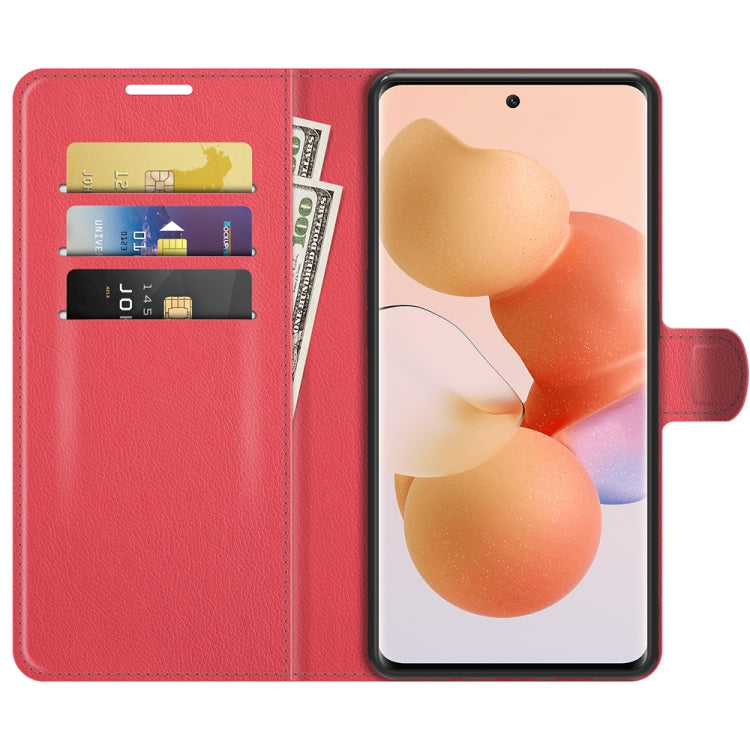 For Xiaomi Civi 5G Litchi Texture Horizontal Flip Protective Case with Holder & Card Slots & Wallet