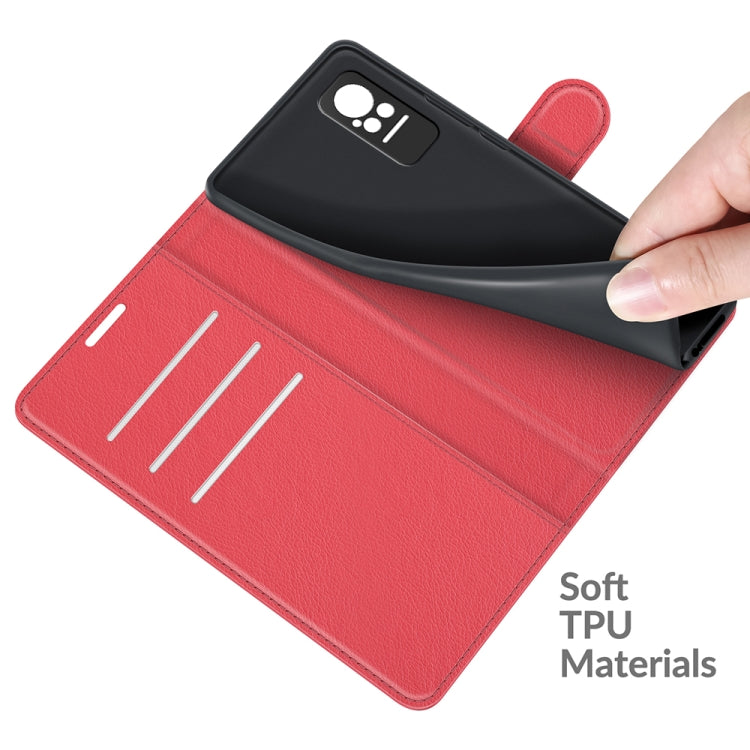 For Xiaomi Civi 5G Litchi Texture Horizontal Flip Protective Case with Holder & Card Slots & Wallet