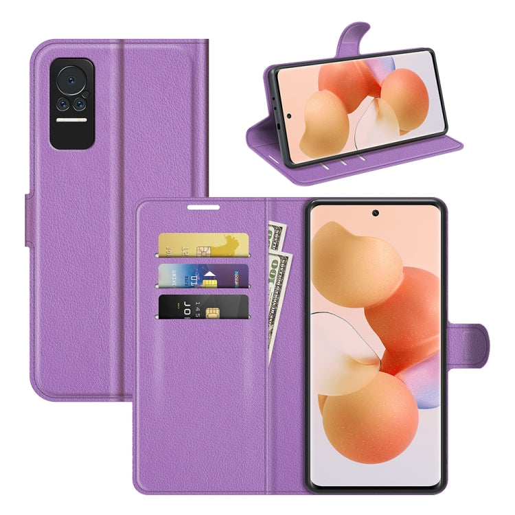 For Xiaomi Civi 5G Litchi Texture Horizontal Flip Protective Case with Holder & Card Slots & Wallet