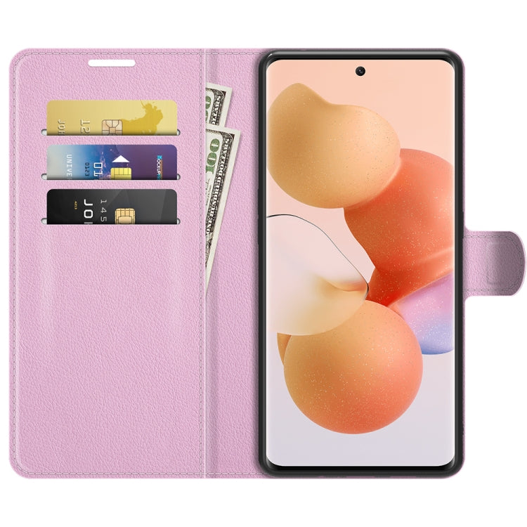 For Xiaomi Civi 5G Litchi Texture Horizontal Flip Protective Case with Holder & Card Slots & Wallet
