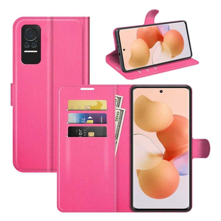 For Xiaomi Civi 5G Litchi Texture Horizontal Flip Protective Case with Holder & Card Slots & Wallet
