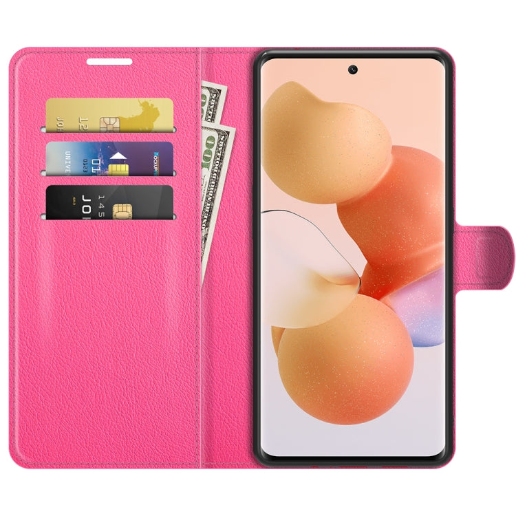 For Xiaomi Civi 5G Litchi Texture Horizontal Flip Protective Case with Holder & Card Slots & Wallet