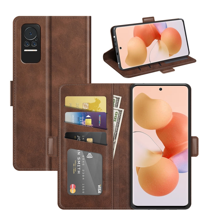 For Xiaomi Civi Dual-side Magnetic Buckle Horizontal Flip Leather Case with Holder & Card Slots & Wallet