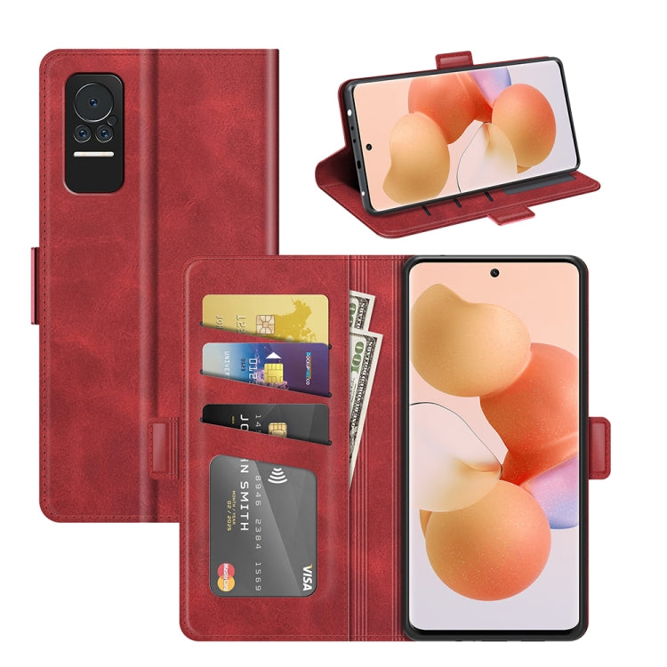 For Xiaomi Civi Dual-side Magnetic Buckle Horizontal Flip Leather Case with Holder & Card Slots & Wallet