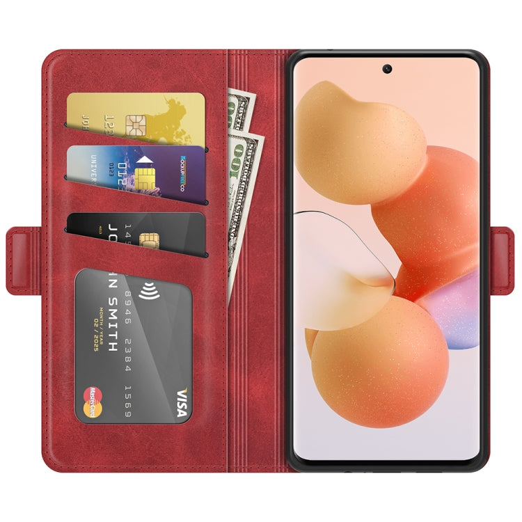 For Xiaomi Civi Dual-side Magnetic Buckle Horizontal Flip Leather Case with Holder & Card Slots & Wallet