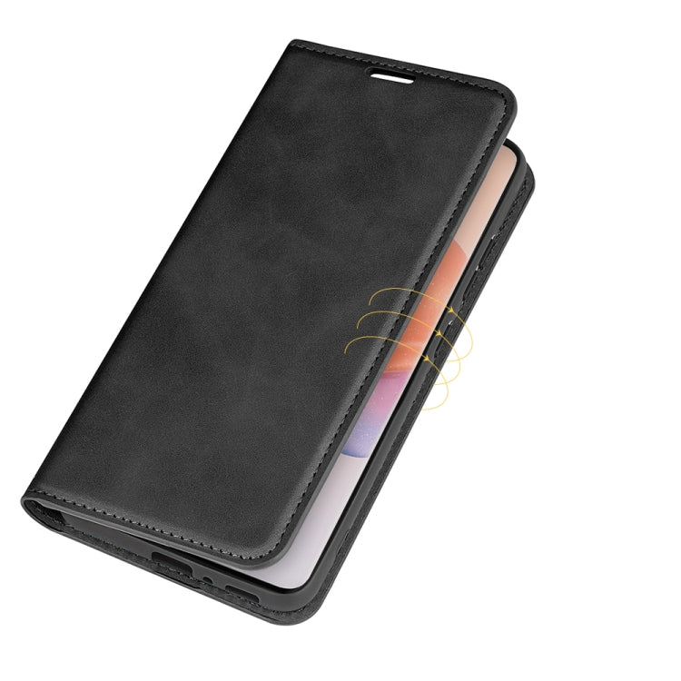 For Xiaomi Civi Retro-skin Magnetic Suction Leather Case with Holder & Card Slots & Wallet