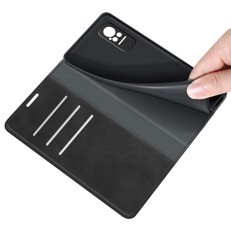 For Xiaomi Civi Retro-skin Magnetic Suction Leather Case with Holder & Card Slots & Wallet