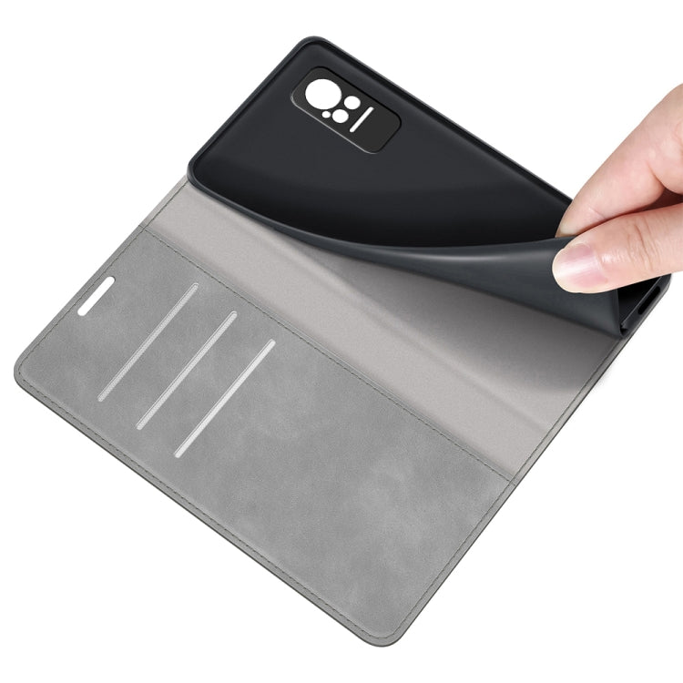 For Xiaomi Civi Retro-skin Magnetic Suction Leather Case with Holder & Card Slots & Wallet