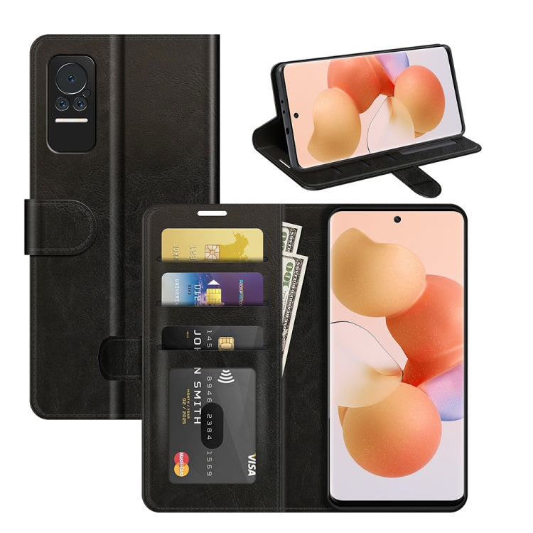 For Xiaomi Civi R64 Texture Single Horizontal Flip Protective Case with Holder & Card Slots & Wallet& Photo Frame