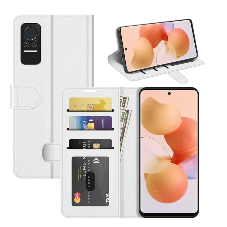 For Xiaomi Civi R64 Texture Single Horizontal Flip Protective Case with Holder & Card Slots & Wallet& Photo Frame