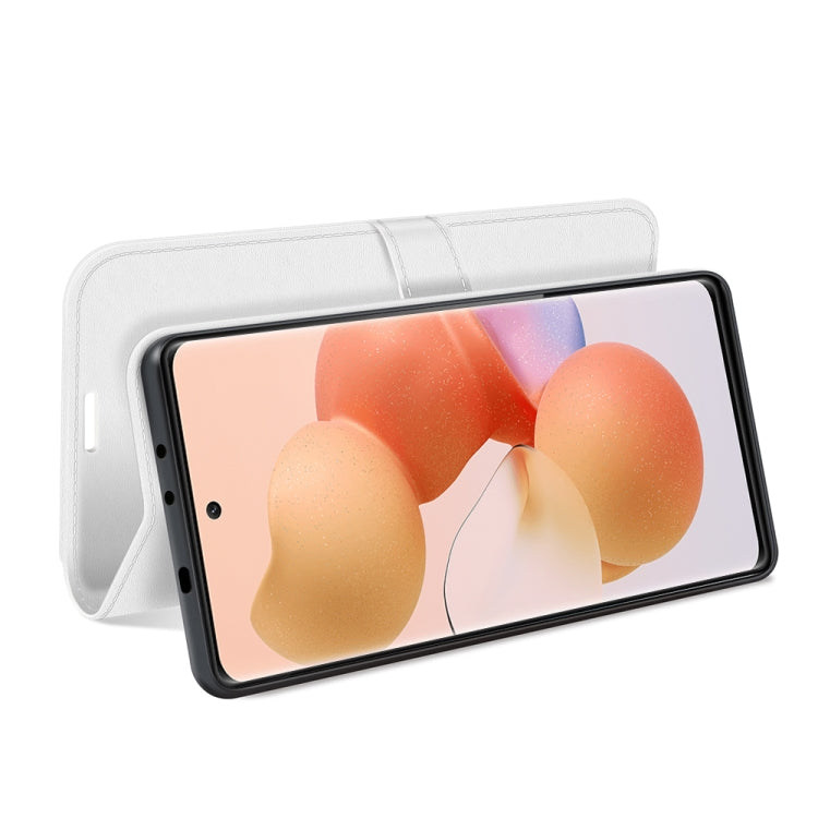 For Xiaomi Civi R64 Texture Single Horizontal Flip Protective Case with Holder & Card Slots & Wallet& Photo Frame