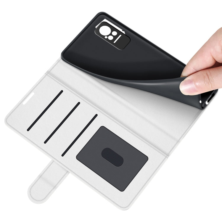 For Xiaomi Civi R64 Texture Single Horizontal Flip Protective Case with Holder & Card Slots & Wallet& Photo Frame