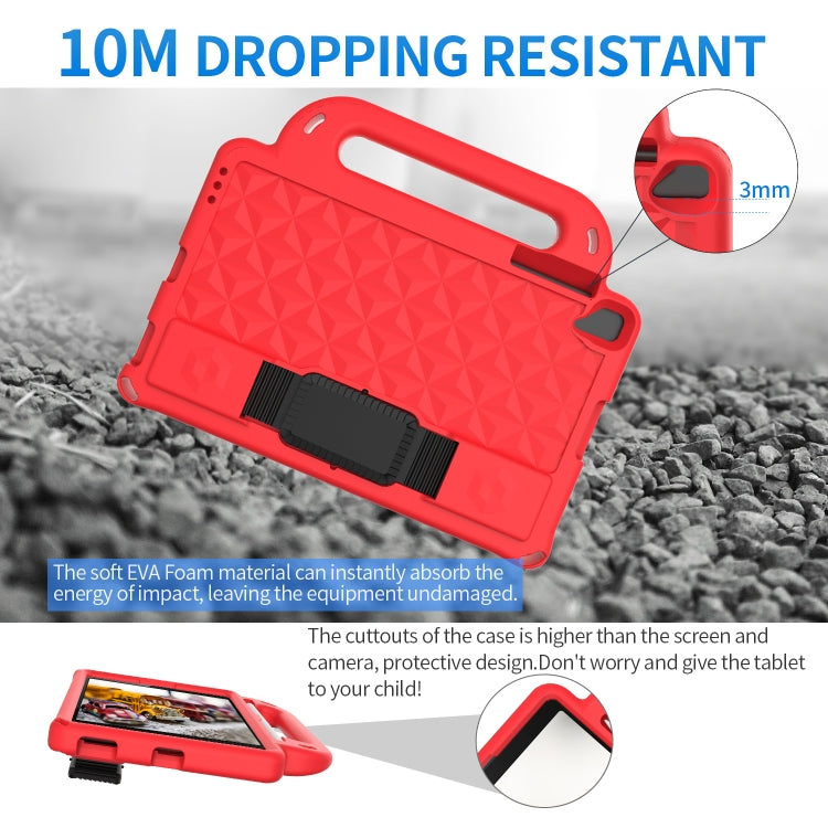 For Lenovo M10 X306X / X306F Diamond Series EVA Anti-Fall Shockproof Sleeve Protective Shell Case with Holder & Strap