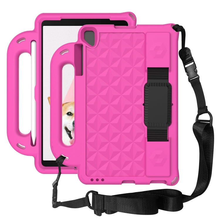 For Lenovo M10 X306X / X306F Diamond Series EVA Anti-Fall Shockproof Sleeve Protective Shell Case with Holder & Strap