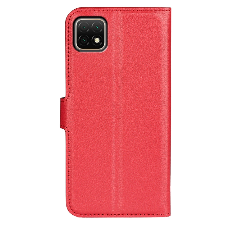 For Huawei nova Y60 Litchi Texture Horizontal Flip Protective Case with Holder & Card Slots & Wallet