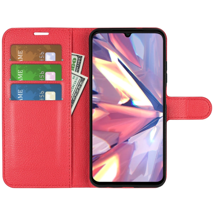 For Huawei nova Y60 Litchi Texture Horizontal Flip Protective Case with Holder & Card Slots & Wallet