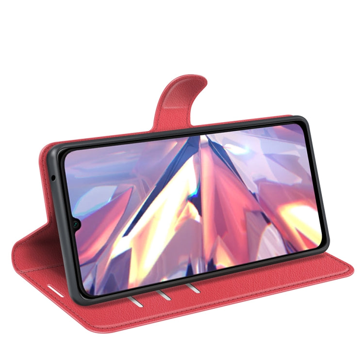 For Huawei nova Y60 Litchi Texture Horizontal Flip Protective Case with Holder & Card Slots & Wallet