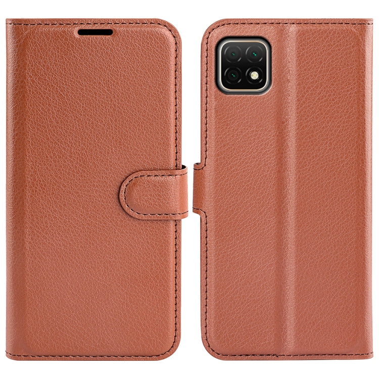 For Huawei nova Y60 Litchi Texture Horizontal Flip Protective Case with Holder & Card Slots & Wallet