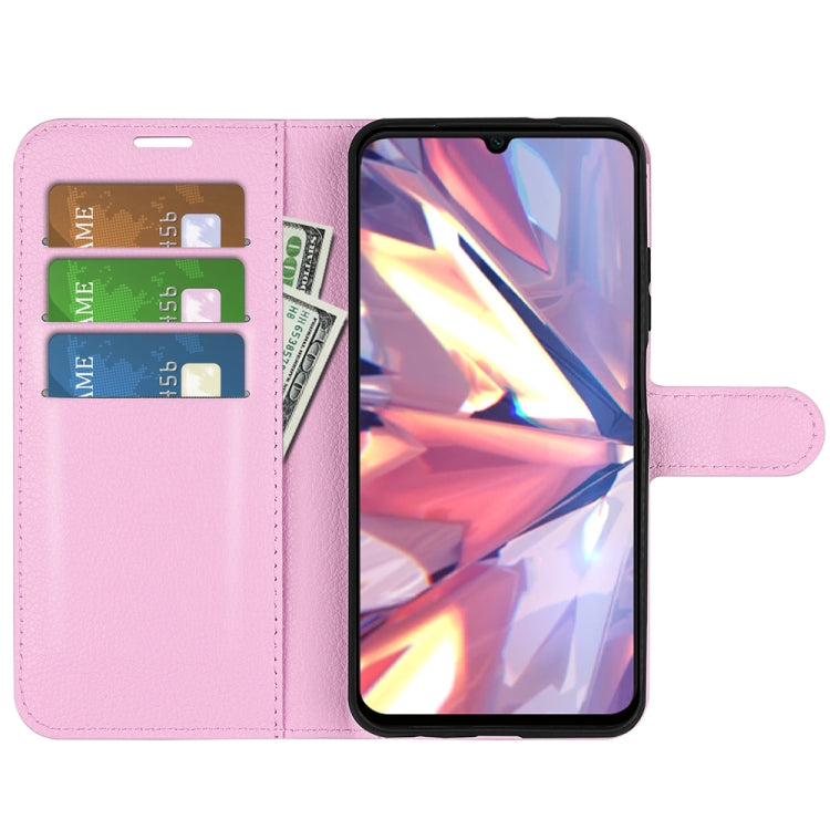 For Huawei nova Y60 Litchi Texture Horizontal Flip Protective Case with Holder & Card Slots & Wallet