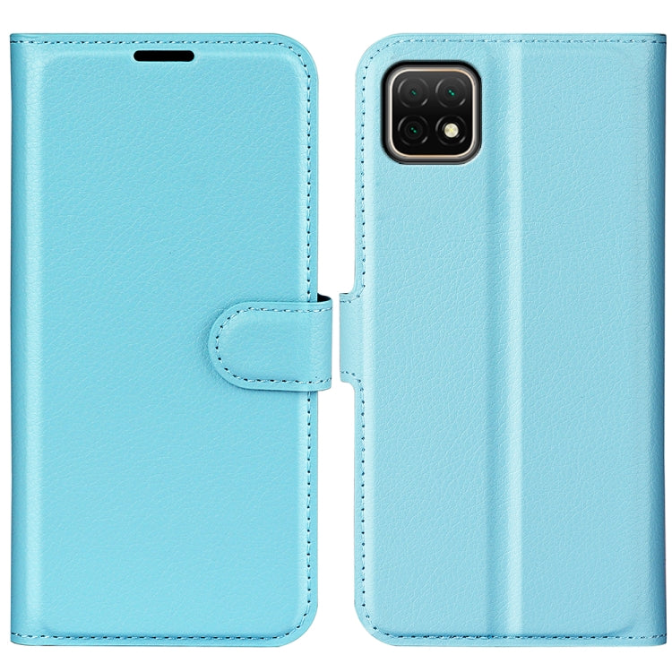 For Huawei nova Y60 Litchi Texture Horizontal Flip Protective Case with Holder & Card Slots & Wallet