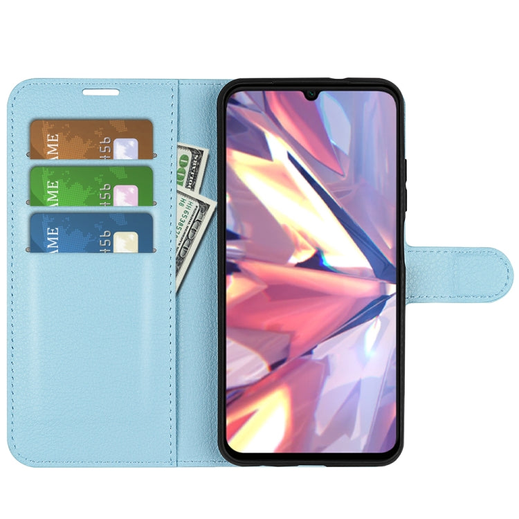 For Huawei nova Y60 Litchi Texture Horizontal Flip Protective Case with Holder & Card Slots & Wallet