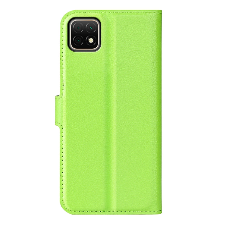 For Huawei nova Y60 Litchi Texture Horizontal Flip Protective Case with Holder & Card Slots & Wallet