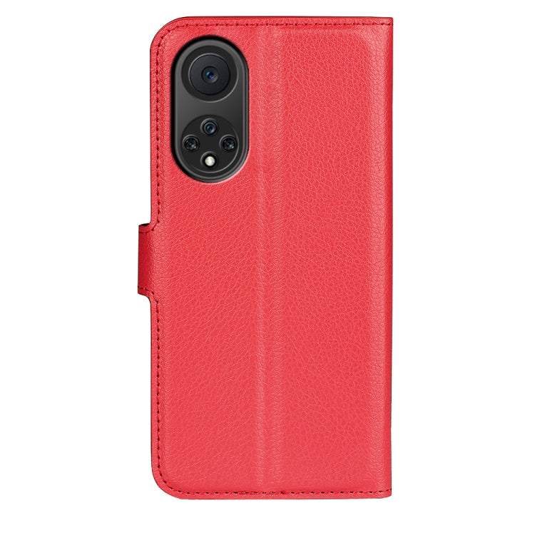 For Huawei nova 9 Litchi Texture Horizontal Flip Protective Case with Holder & Card Slots & Wallet