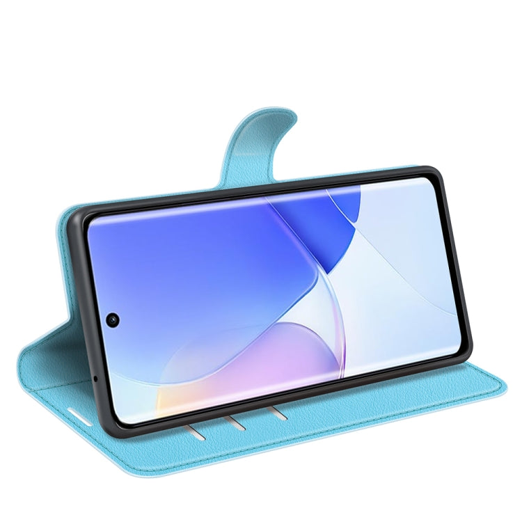 For Huawei nova 9 Litchi Texture Horizontal Flip Protective Case with Holder & Card Slots & Wallet