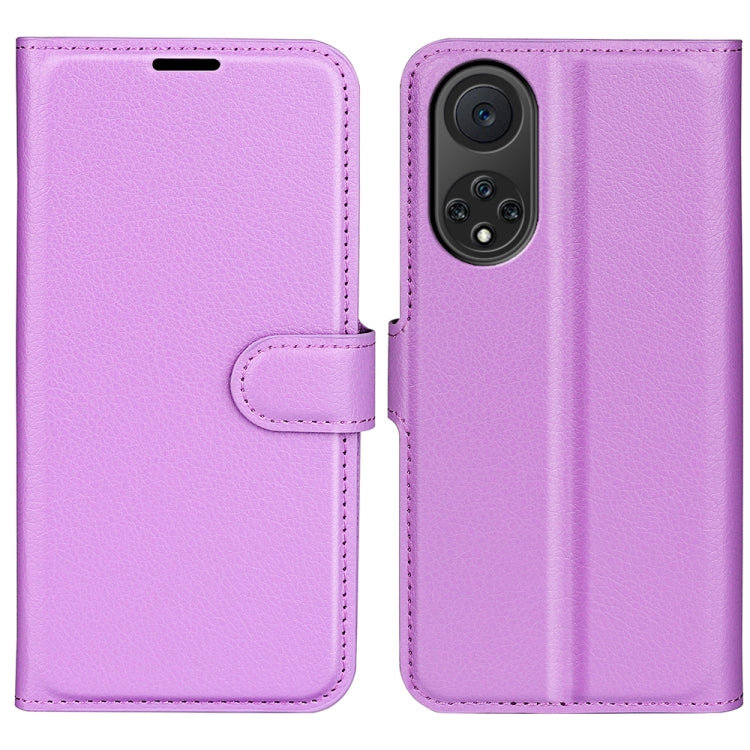 For Huawei nova 9 Litchi Texture Horizontal Flip Protective Case with Holder & Card Slots & Wallet